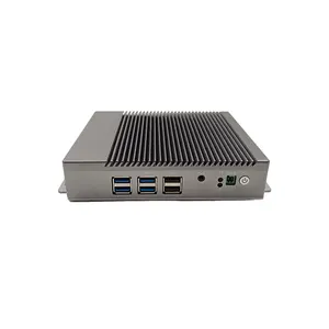 Industrieller PC Celeron N100 Dual LAN lüfterloser Mini-PC Ubuntu X86 Win 10 11 Minipc mini itx PC-Etui