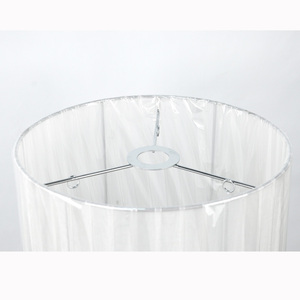 Fast Delivery Fashion DIY Home Decoration Silver Frame Fabric <strong>Lampshade</strong> - Product Image 6
