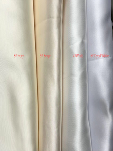 Tissu Mikado Satiné Sergé Double Face Écologique Mémoire 100% Polyester Biologique pour Robe de Mariée Structurée - Product Image 6