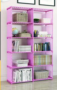 Simple Bookshelf Bookcase Assembly <strong>Storage</strong> Rack <strong>Storage</strong> and Organizing Cabinet - Product Image 5