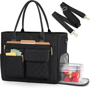 Nouveau <span class=keywords><strong>Sac</strong></span> fourre-tout durable pour professeur avec compartiment repas isolé - Product Image 1