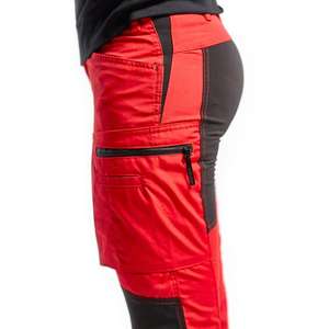 BLAKLADER - 715918455699C50 Women's Service <b>trousers</b> stretch Red/<b>Black</b> - EAN 7330509499238 <b>WORK</b> <b>TROUSERS</b> <b>CARGO</b> <b>WORK</b> <b>TROUSERS</b> - Product Image 4