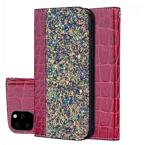 Nuova <span class=keywords><strong>Cover</strong></span> in Pelle PU con Glitter, Brillantini e Cristalli, con Slot per Carte, per <span class=keywords><strong>iPhone</strong></span> <span class=keywords><strong>11</strong></span> 12 13 14 15 16 17 Plus <span class=keywords><strong>Pro</strong></span> Max - Product Image 2