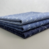 Tissu Denim Jacquard Haute Élasticité et Grammage Élevé, Direct Usine, pour Vêtements Décontractés et Artisanat Textile