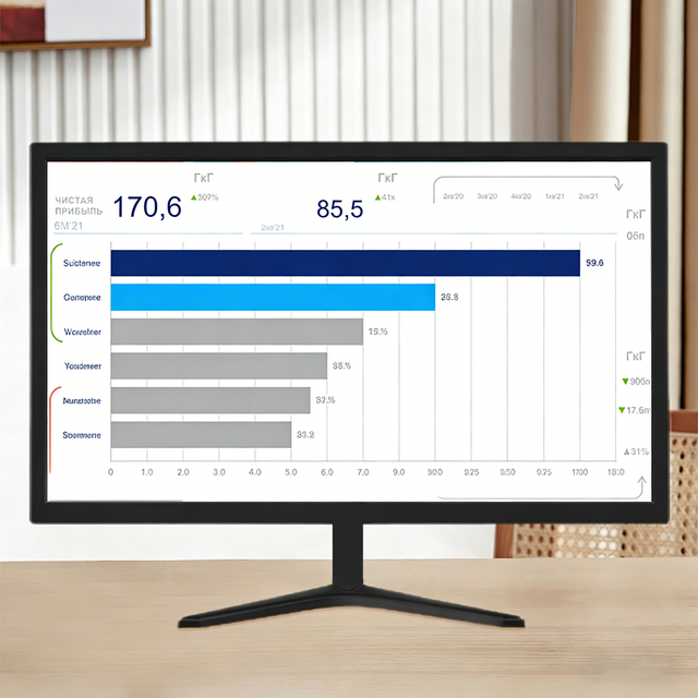 1080p 1k Low Price 15/17/18.5/19/21.5/22/23/23.6/24/27 Inch LCD Computer PC Monitor TN for Desktop Home Office Business Use