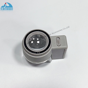 8x Magnifying Eye vòng lặp đứng LED chiếu sáng kính lúp bù đắp máy móc in ấn phụ tùng công cụ tiêu hao kính lúp - Product Image 5