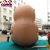 Décoration de fête d'événement souris gonflable géante mascotte taupe modèle souris gonflable géante