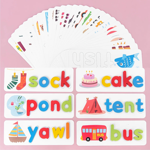 Jeu de puzzle éducatif pour la reconnaissance <span class=keywords><strong>des</strong></span> lettres anglaises <span class=keywords><strong>et</strong></span> <span class=keywords><strong>l</strong></span>'apprentissage <span class=keywords><strong>des</strong></span> mots – Offre spéciale - Product Image 3