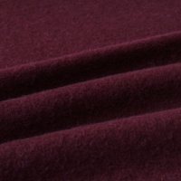 25 Neue Hochwertige Italienische Markenmode Ancora Roter Gewebter Doppelseitiger Alpaka-Merinowolle-Tweed-Stoff für Mäntel, Anzüge und Kleider