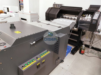 Nouvelle imprimante UV DTF A1 A3 de 60 cm 70 cm, machine de transfert de film autocollant rouleau à rouleau avec dorure pour vêtements
