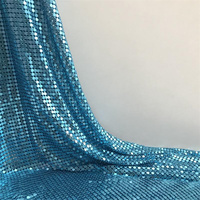 Tissu métallique en aluminium revêtu de poudre noire INNOVAT-SL, maille de 8 mm pour façade architecturale