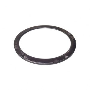 SHENYU 3K Forged Carbon Felt Round <b>Ring</b> Decorative Trim 5mm <b>Thickness</b> Multi-Function - Product Image 2