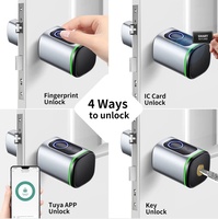 Timbrabile Euro Smart cilindro impronta digitale M1 carta Tuya Ttlock BLE sostituire la vecchia serratura digitale Smart serratura a cilindro