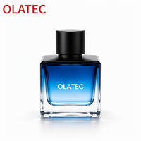 Flacon de parfum en verre rechargeable sur mesure, atomiseur à fine brume, conteneur cosmétique vide, parfum personnalisé