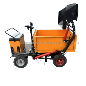 Vehículo Autocargable y Descargable para Obras de Construcción, Camión Volquete Eléctrico de Tres Ruedas, Vehículo para Carga y Manipulación de Arena - Product Image 3