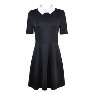 Haute qualité la <span class=keywords><strong>famille</strong></span> <span class=keywords><strong>Addams</strong></span> Christina Ricci Cosplay robe noire Costumes pour kd fête carnaval Halloween - Product Image 4