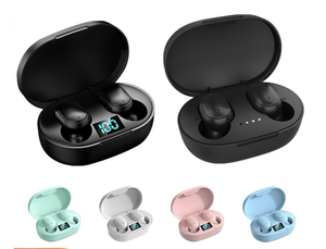 E6S TWS B T 5,1 Auriculares inalámbricos Auriculares con micrófono con cancelación de ruido Auriculares LED Auriculares para móviles audifonos <span class=keywords><strong>gamer</strong></span> - Product Image 5