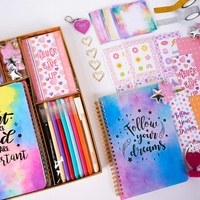 Grenzüberschreitendes DIY-Tagebuch-Set SH025 – Tagebuch-Set als Geburtstagsgeschenk für Mädchen, Scrapbook, Kinder-Tagebuch-Set