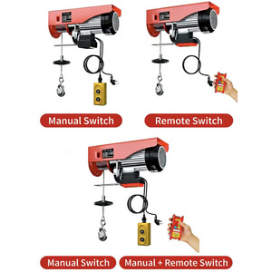 Vente flash PA1000 Mini palan électrique portable à câble métallique, palan électrique standard à câble métallique, équipement de levage pour la construction - Product Image 4
