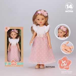 Muñecas Reborn de 14 pulgadas al por mayor, juguetes realistas para niña, vestido de princesa, silicona realista, regalos para niña - Product Image 3