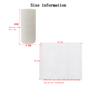 <span class=keywords><strong>Prix</strong></span> usine 100% vierge 2ply ultra doux jetable essuie-tout <span class=keywords><strong>papier</strong></span> absorbant l'eau et l'huile serviettes en <span class=keywords><strong>papier</strong></span> - Product Image 2