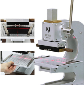 2021 Infrared Ray <strong>Hand</strong> <strong>Press</strong> <strong>Manual</strong> Hot Foil Logo Leather Stamping <strong>Machine</strong> - Product Image 2