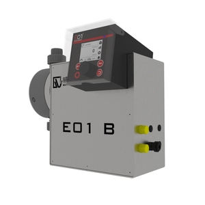 IP65 không thấm nước kỹ thuật số định lượng bơm màng BLDC động cơ 120L/h hiện tại điều khiển điện áp cho xử lý nước công nghiệp hóa chất - Product Image 3
