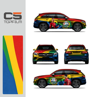 Vinilo para Rotulación de Vehículos de Alta Resolución con Impresión Digital, TPU Multicapa con Protección UV para Mercedes GLE - Diseño Personalizado con la Bandera de Portugal