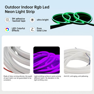 Car Atmosphere Foot Neon LED Light APP/Remote/Voice <b>Control</b> Car <b>RGB</b> 12 LED Flexible Lights Strip 12V USB Atmosphere Light - Product Image 2