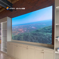 Pantalla LED COB para Interiores UHLED P1.86, Pantalla LED de Alta Definición con Frecuencia de Actualización de 7680Hz, Video Wall LED para Interiores, Certificación ETL, Centro de Control de Comandos