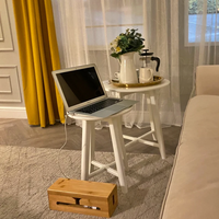 Boîte de rangement en bois pour la gestion de la charge des câbles à la maison et au bureau pour organiser l'organisateur de câbles en bambou