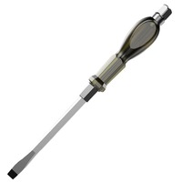 Jeu de tournevis en acier au carbone à tête unique et à dents profondes, anti-choc, multi-usages, antidérapant, 4 et 10 pouces