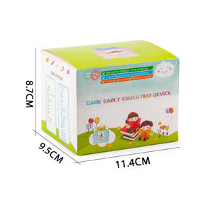Cartes Cognitives Montessori 510 Mots Fréquents, Jouets Sensoriels pour l'Autisme et la Thérapie du Langage, Machine d'Apprentissage de l'Anglais pour Enfants, Cartes Flash Parlantes - Product Image 6