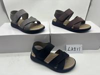 Sandales pour garçons polyvalentes d'été, petites et moyennes tailles, antidérapantes, sandales pour bébés à semelle souple, chaussures de plage à semelle épaisse