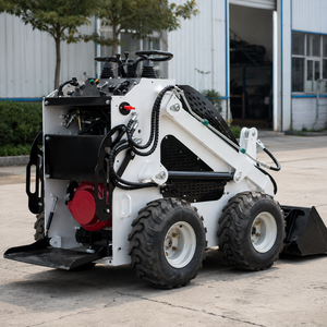 <span class=keywords><strong>Mini</strong></span>-chargeuse compacte sur chenilles CE EPA à 4 roues motrices, diesel, avec godet, pour travaux agricoles, de jardinage et de construction - Vente en gros - Product Image 4