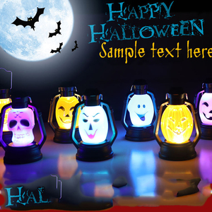 Halloween Led Light String, Wind Laterne Dekoration Ornamente <span class=keywords><strong>Simulation</strong></span> Flammen lampe Dekoration Requisiten/ - Product Image 5
