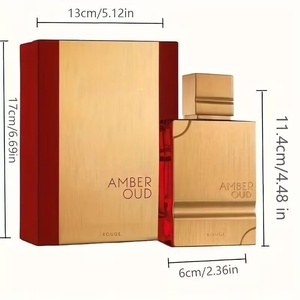Profumo EDP Oud Ambrato di Alta Qualità 60ml per Uomo, Vendita all'Ingrosso, Fragranza Legnosa di Lusso a Lunga Durata in Stile Nebulizzatore - Product Image 2