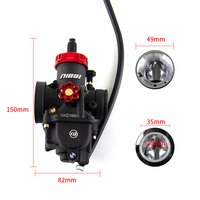 Carburateur Nibbi PE24YJ 24-30 mm, version course, moto tout-terrain 150-250cc, pièces modifiées