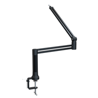 Nouveau design Heavy Duty Flexible Suspension Ciseaux Long Bras De Bureau Diffusion Microphone Bras Stand Pour Studio