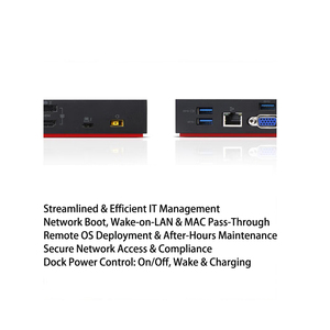 Station d'accueil universelle Thunderbolt 3 Lenovo ThinkPad 40AC 135W pour MacBook Pro séries <span class=keywords><strong>M1</strong></span> M2 M3 M4 - Vente en gros - Product Image 4
