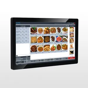 Kitchen true flat windows touch screen 21.5 Inch KDS pos systems for restaurants