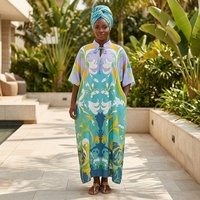 Robe Boubou Grande Taille Femme Africaine Nouvelle Collection 2026 – Mode Ethnique Élégante, Ample, Légère et Respirante pour l'Été – Vente en Gros
