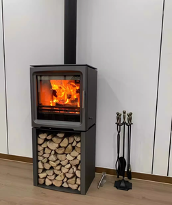 Estufa de Leña PV5W, Chimenea Autónoma de Hierro Fundido, Estilo Contemporáneo, Ecológica, para Sala de Estar, Casa, Villas 1 - Product Image 6