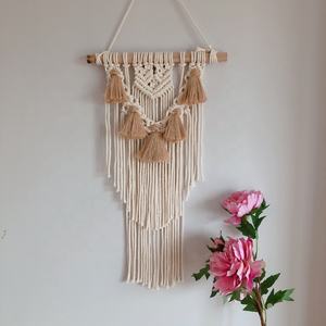 นอร์ดิกโบฮีเมียน macrame แขวนผนังสวยสไตล์โบโฮอุปกรณ์ตกแต่งบ้านอุปกรณ์เสริมสำหรับจัดแสดง - Product Image 6