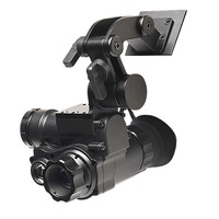 Monokuler Penglihatan Malam Digital Portabel NVG10 Layar 11 inci Resolusi 1920x1080 Zoom 1x-3x untuk Kacamata Penglihatan Malam yang Dipasang di Kepala