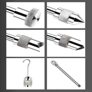 Nâng cấp tất cả trong 1 kỹ thuật số kéo đẩy lực lượng đo | độ chính xác cao lực kế với mùa xuân căng thẳng thử nghiệm - Product Image 2