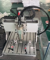 Routeur CNC de bureau haute précision 3020, mini-machine de gravure et de fraisage CNC 3 axes pour le bois, état neuf, système de contrôle par pompe