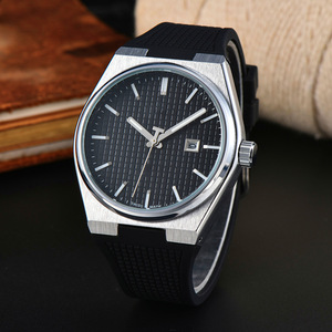Orologio al Quarzo di Lusso <span class=keywords><strong>da</strong></span> <span class=keywords><strong>Uomo</strong></span> Tissot PRX, Quadrante Sfumato Nero, Impermeabile, in Acciaio Inossidabile - Product Image 4