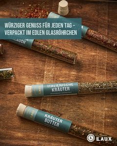 <span class=keywords><strong>Coffret</strong></span> cadeau Laux German Brotzeit, ensemble de 5 épices exquises, accessoires de haute qualité pour salade et grillades, cadeau de Pâques original pour - Product Image 4