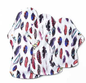 Serviettes hygiéniques aaa en ligne, pour femme, coussinets menstruels féminins, serviettes hygiéniques lavables, design personnalisé, biologique, en stock - Product Image 6